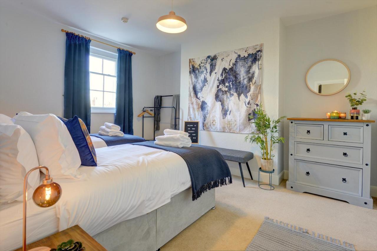 Regency Nest By Spa Town Property - Stylish 3 Bedroom Apartment On 2 Floors, Central Royal Leamington Spa Exterior foto